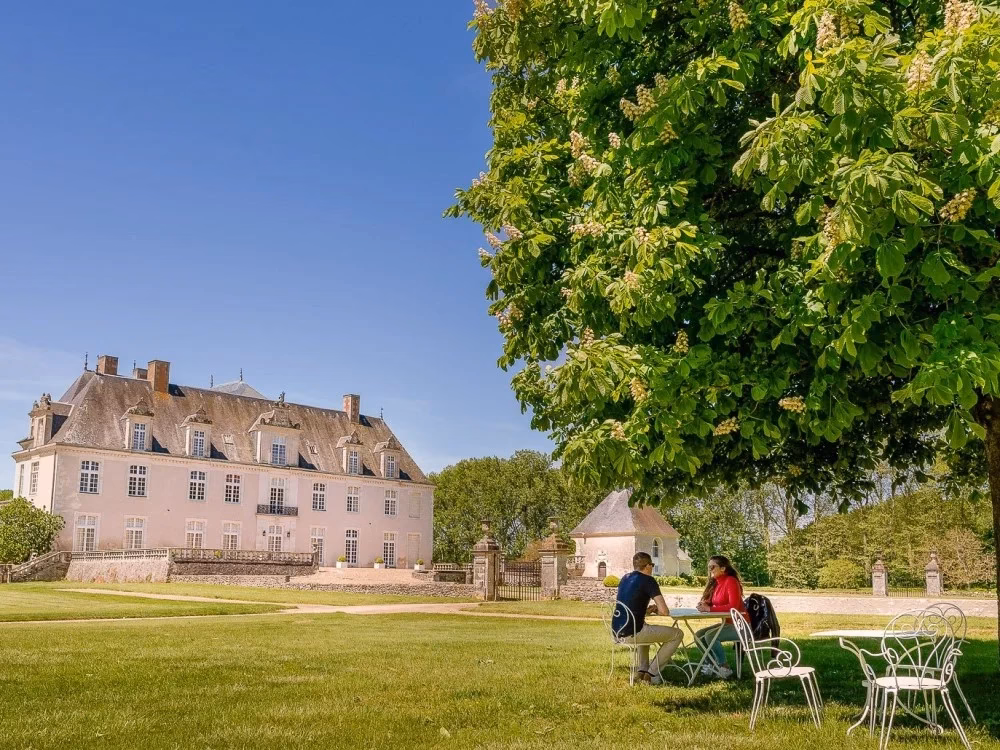 Le parc du château de champchevrier
