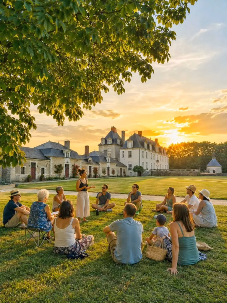 l'atelier : Sous l'arbre à idées château de Champchevrier