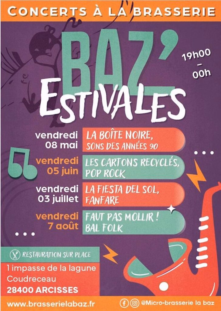 bazestivales arcisses eure et loire