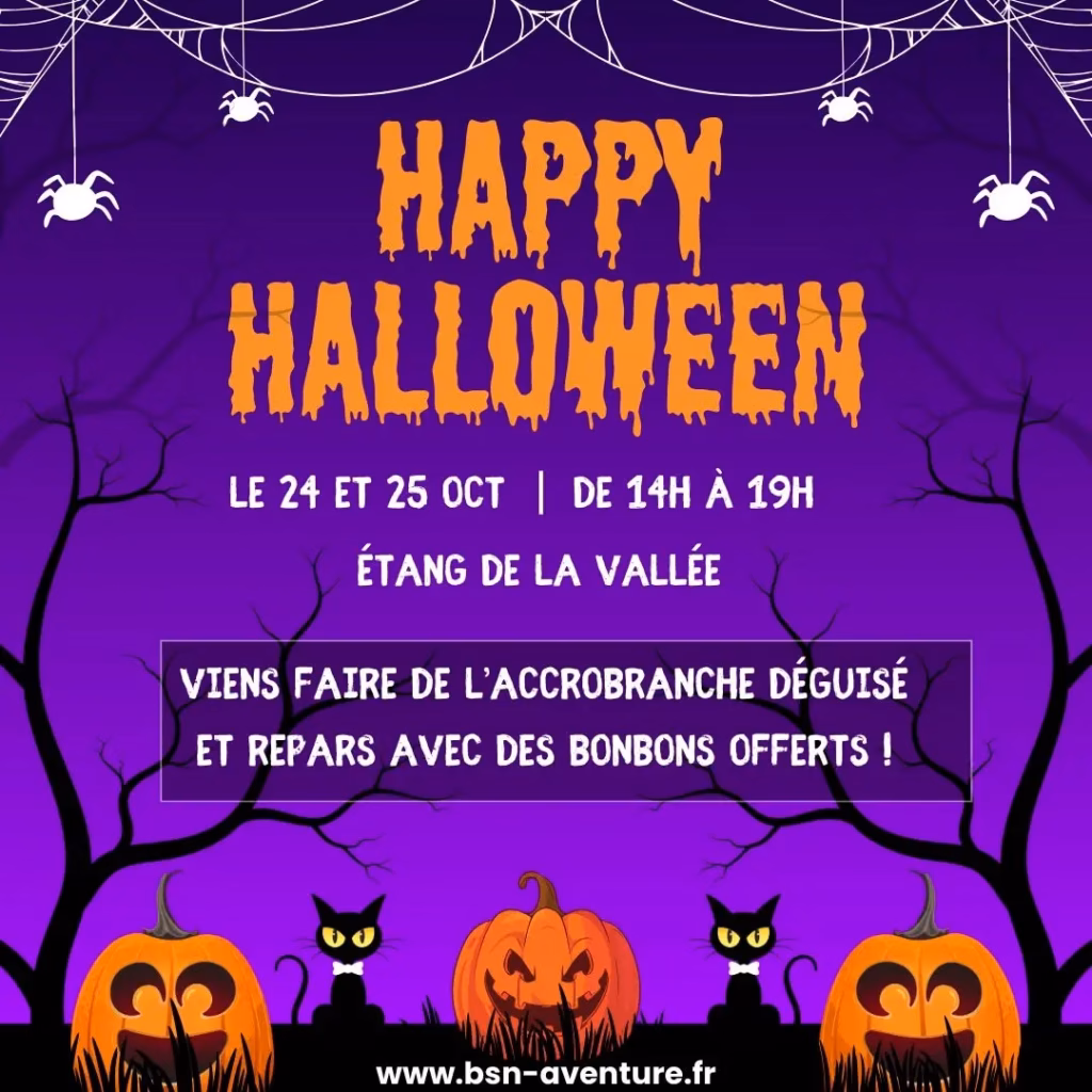 BSN Aventure Halloween Accrobranche