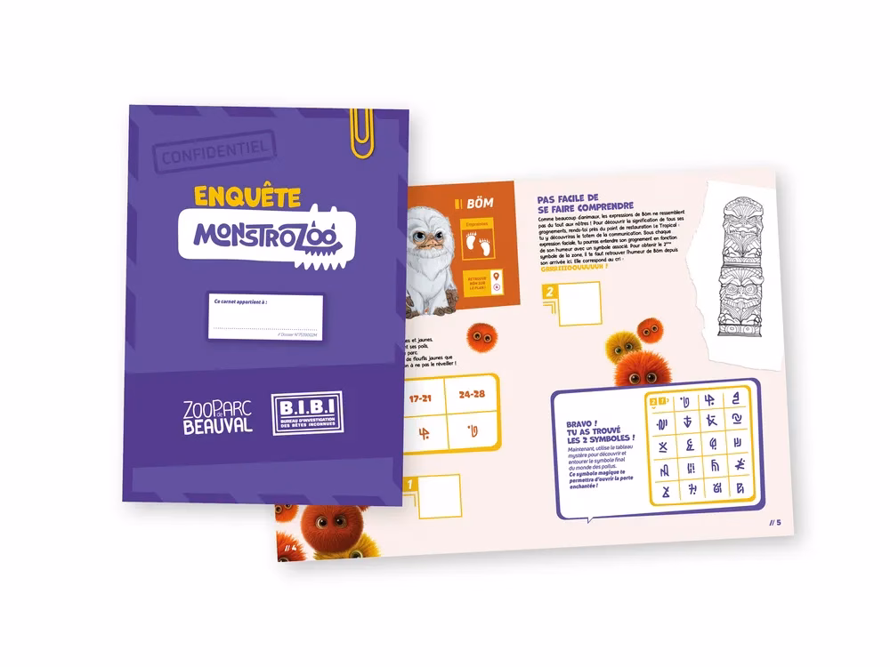 Carnet Monstrozoo cc Beauval