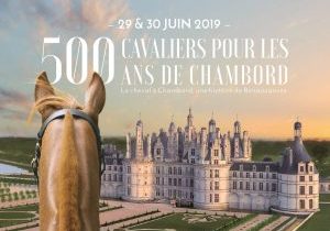 500 cavaliers pour les 500 ans du chateau de Chambord