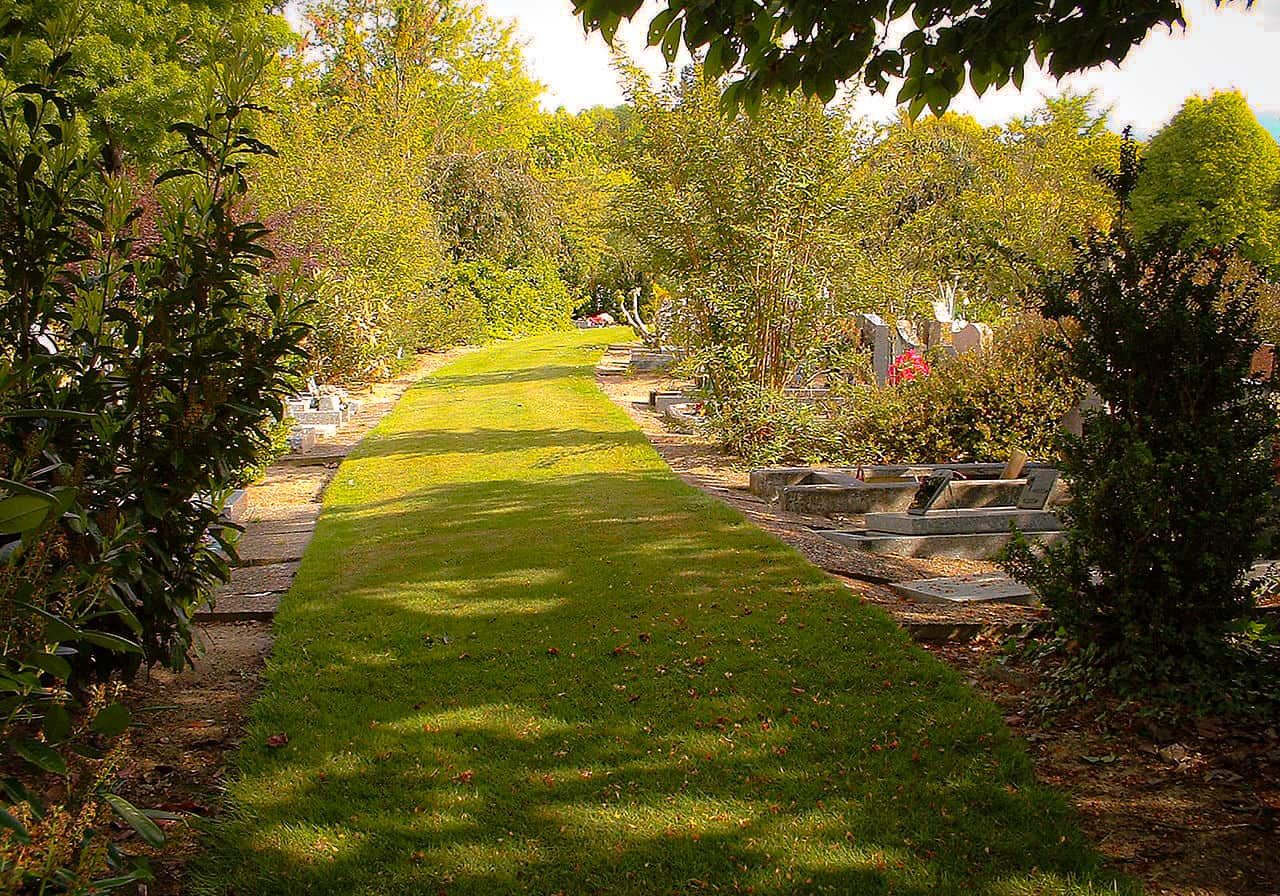 cimetière parc paysager nantes arboretum en val de loire